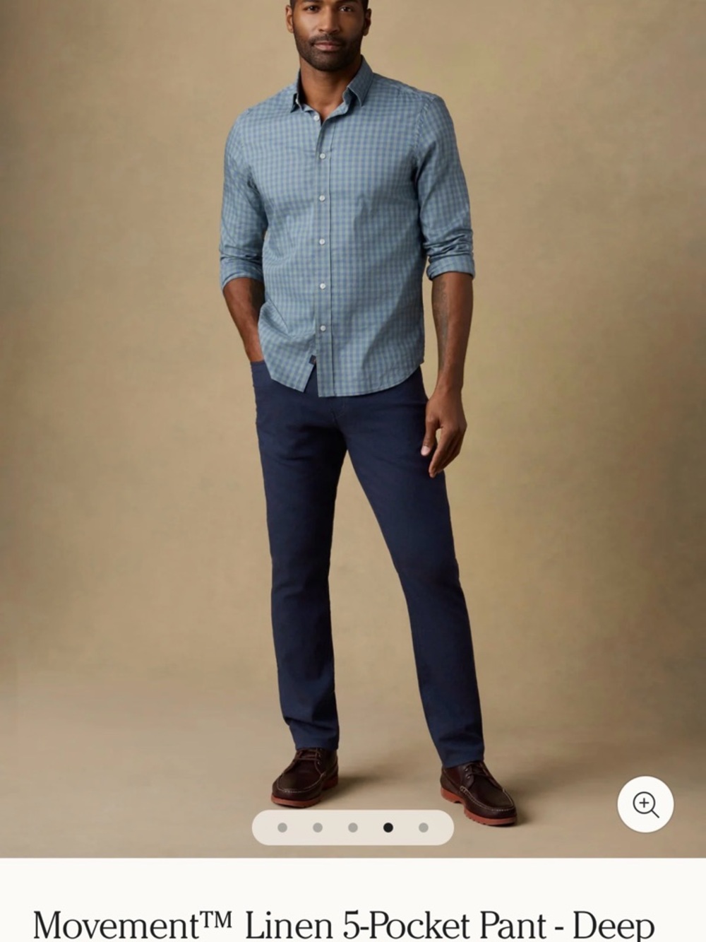 Faherty Deep Sea Navy